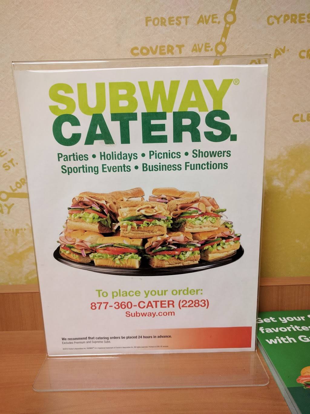 Subway | restaurant | 1510 Belle View Blvd, Alexandria, VA 22307, USA | 7037681734 OR +1 703-768-1734