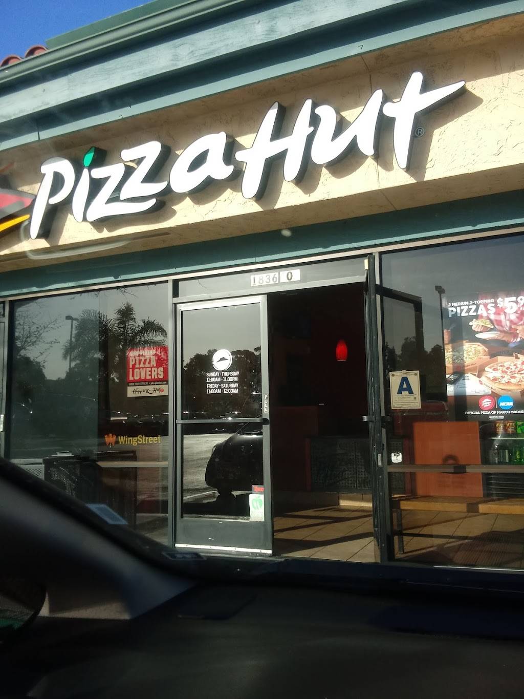 Pizza Hut | restaurant | 1836 Oceanside Blvd Suite B, Oceanside, CA 92054, USA | 7607213900 OR +1 760-721-3900