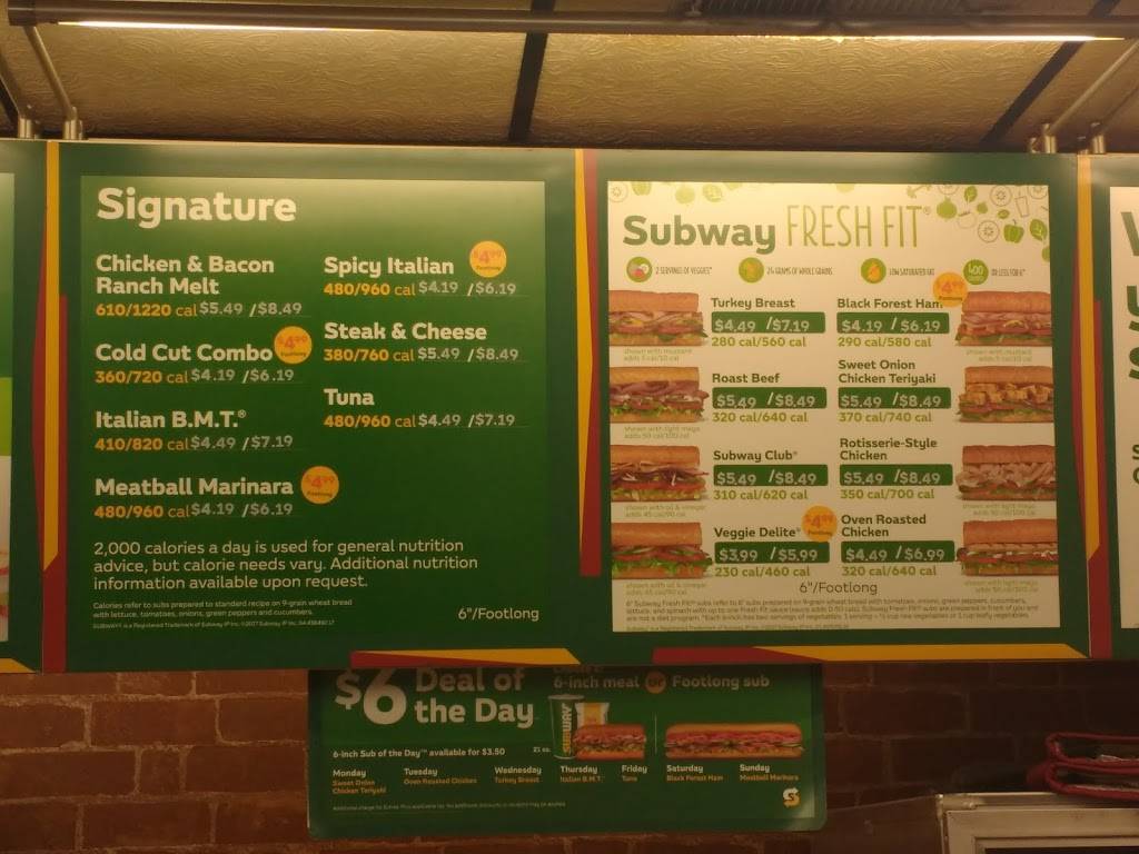 Subway | restaurant | 804 S Huntington St, Syracuse, IN 46567, USA | 5744575700 OR +1 574-457-5700