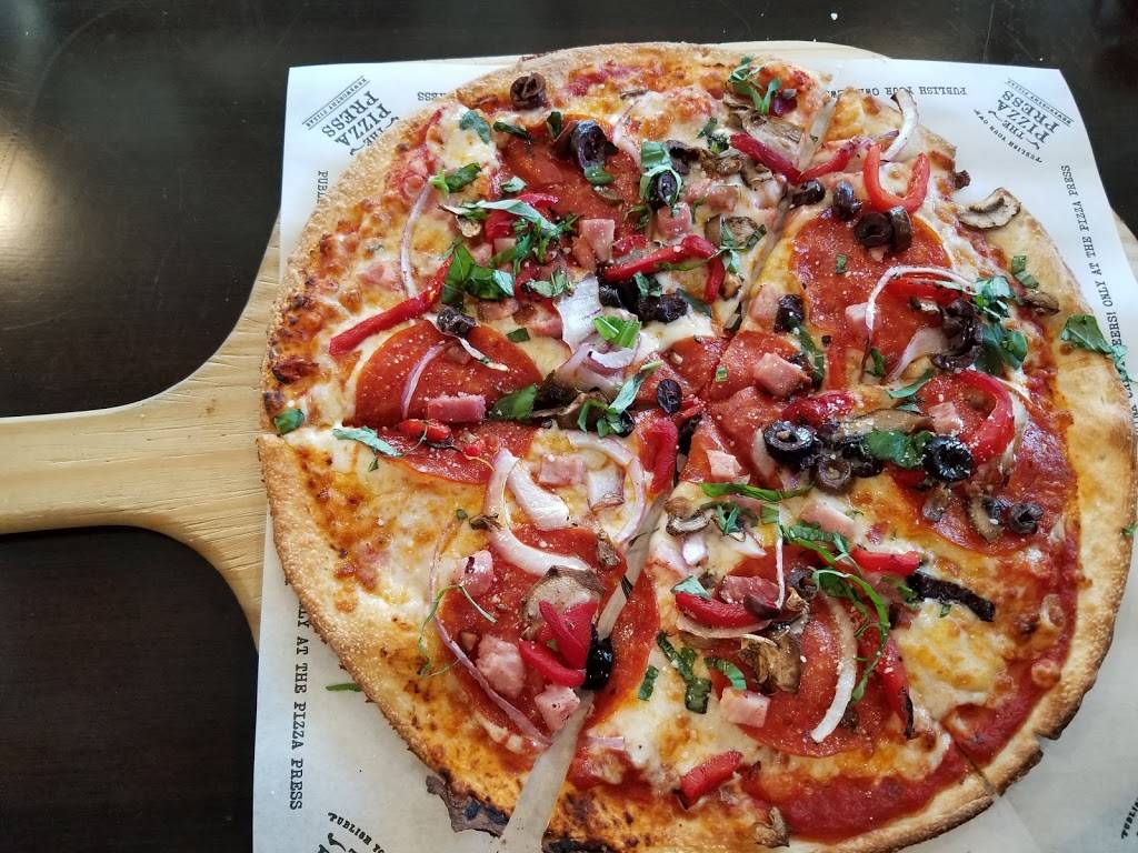 The Pizza Press | restaurant | 15090 Kensington Park Dr #400, Tustin, CA 92782, USA | 7147604272 OR +1 714-760-4272