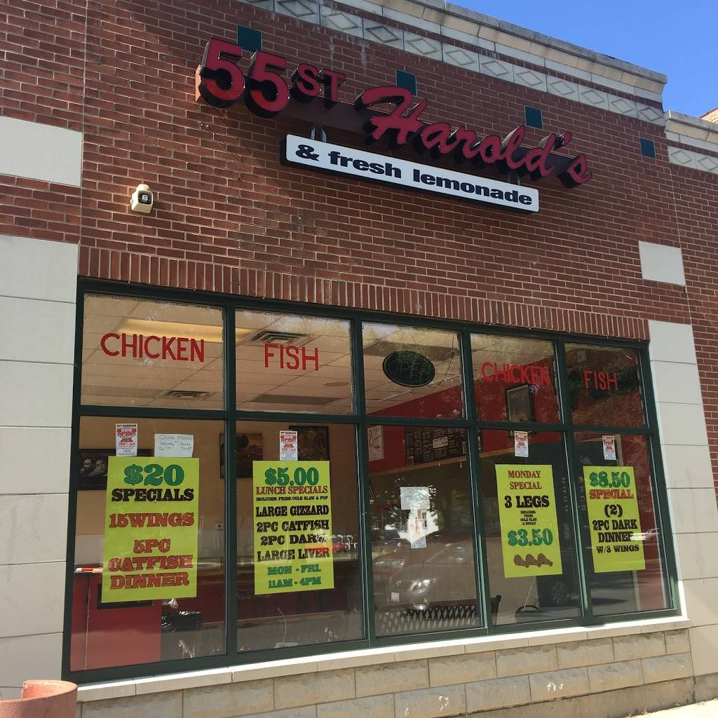 55 ST Harolds & fresh lemonade | restaurant | 740 W Garfield Blvd, Chicago, IL 60609, USA | 8728187555 OR +1 872-818-7555