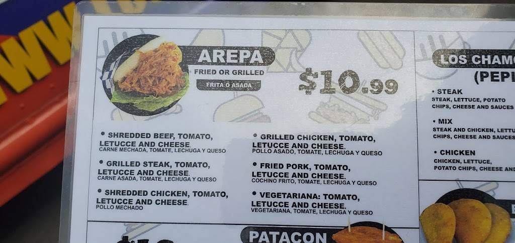 Los Chamos Food Truck | restaurant | 7825 W 2nd Ct, Hialeah, FL 33014, USA | 7864387120 OR +1 786-438-7120