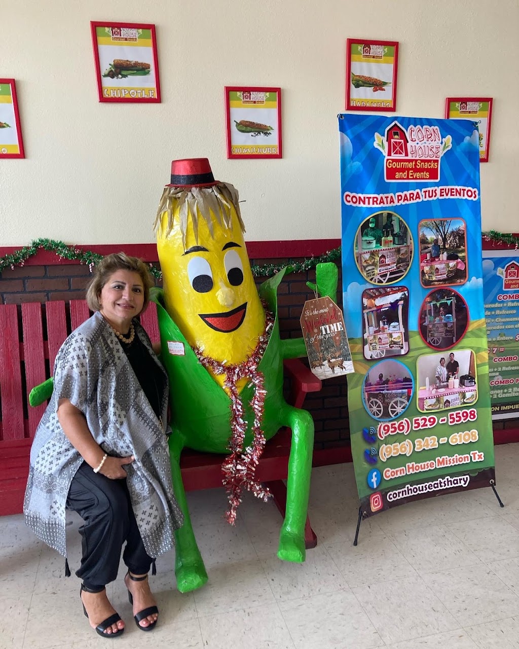 Corn House Gourmet Snacks | meal takeaway | 2301 E Griffin Pkwy B, Mission, TX 78572, USA | 9565295598 OR +1 956-529-5598