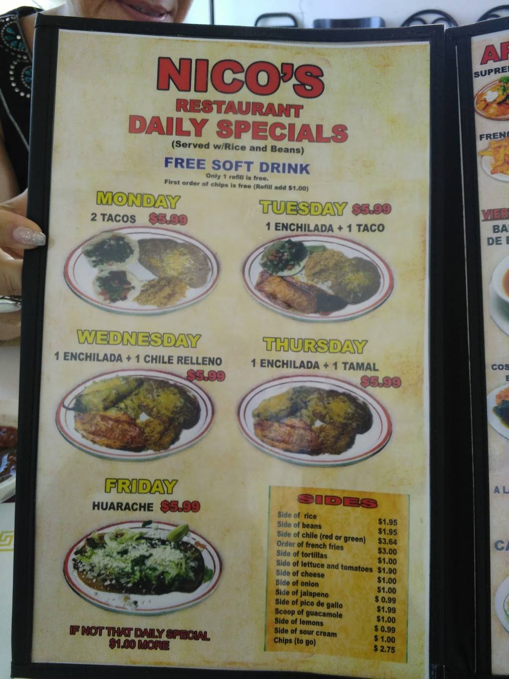 Nicos Restaurant | restaurant | 1458 West North Temple, Salt Lake City, UT 84116, USA | 8013640363 OR +1 801-364-0363