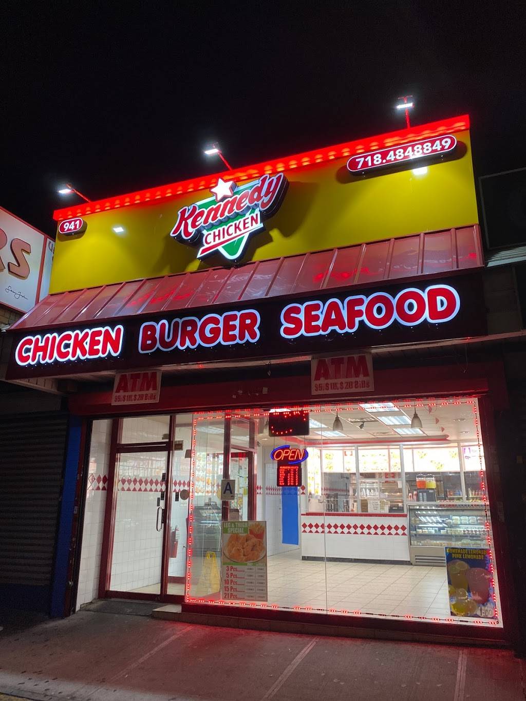 Kennedy chicken fried chicken | restaurant | 941 Granville Payne Ave, Brooklyn, NY 11207, USA | 7184848849 OR +1 718-484-8849