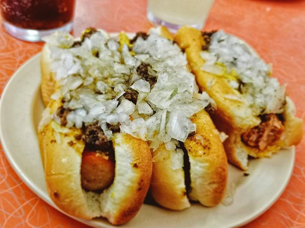 Olneyville New York System Restaurant | restaurant | 18 Plainfield St, Providence, RI 02909, USA | 4016219500 OR +1 401-621-9500
