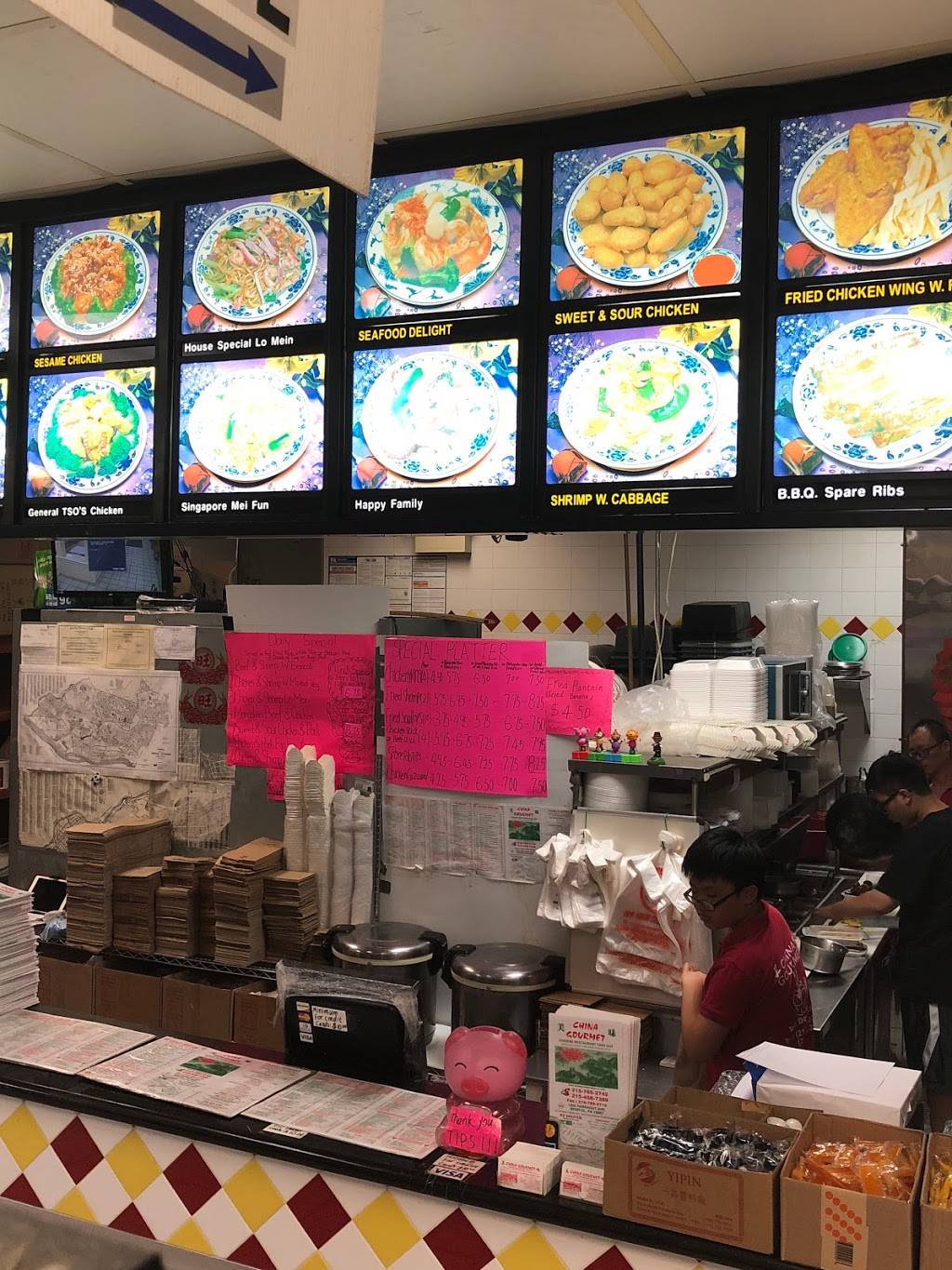 China Gourmet | restaurant | 1500 Farragut Ave, Bristol, PA 19007, USA | 2157852742 OR +1 215-785-2742