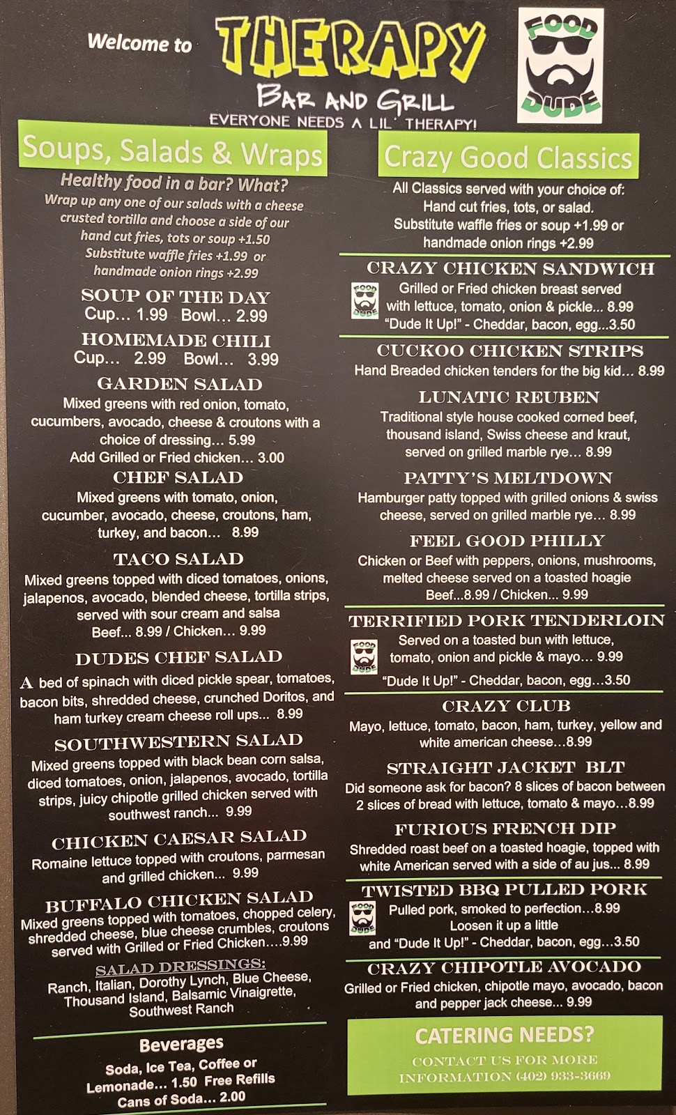 Food Dude | restaurant | 5059 S 108th St, Omaha, NE 68137, USA | 4029333669 OR +1 402-933-3669