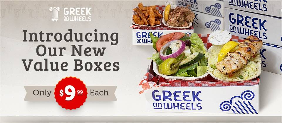 Greek On Wheels | meal delivery | Upland Square, 800 Hunt Club Rd, Ottawa, ON K1V 1C3, Canada | 6137371177 OR +1 613-737-1177