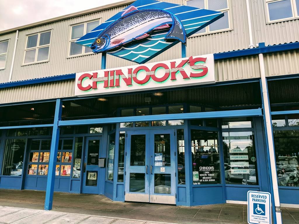 Chinooks At Salmon Bay | restaurant | 1900 W Nickerson St #103, Seattle, WA 98119, USA | 2062834665 OR +1 206-283-4665