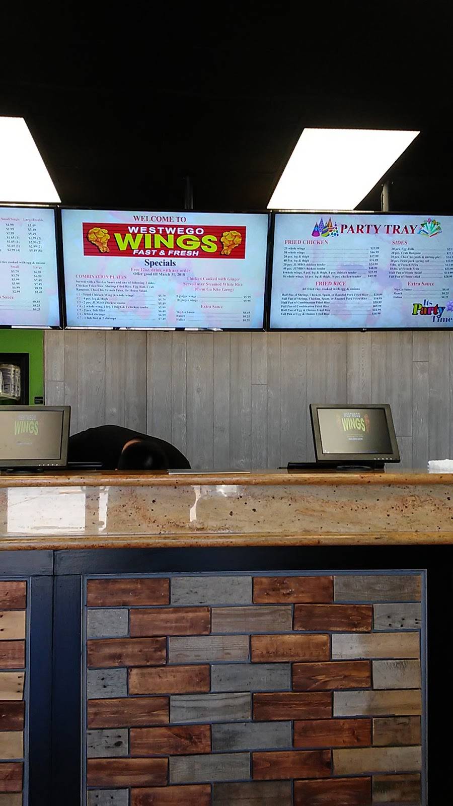 Westwego Wings | restaurant | 1445 Westbank Expy, Westwego, LA 70094, USA | 5046053478 OR +1 504-605-3478