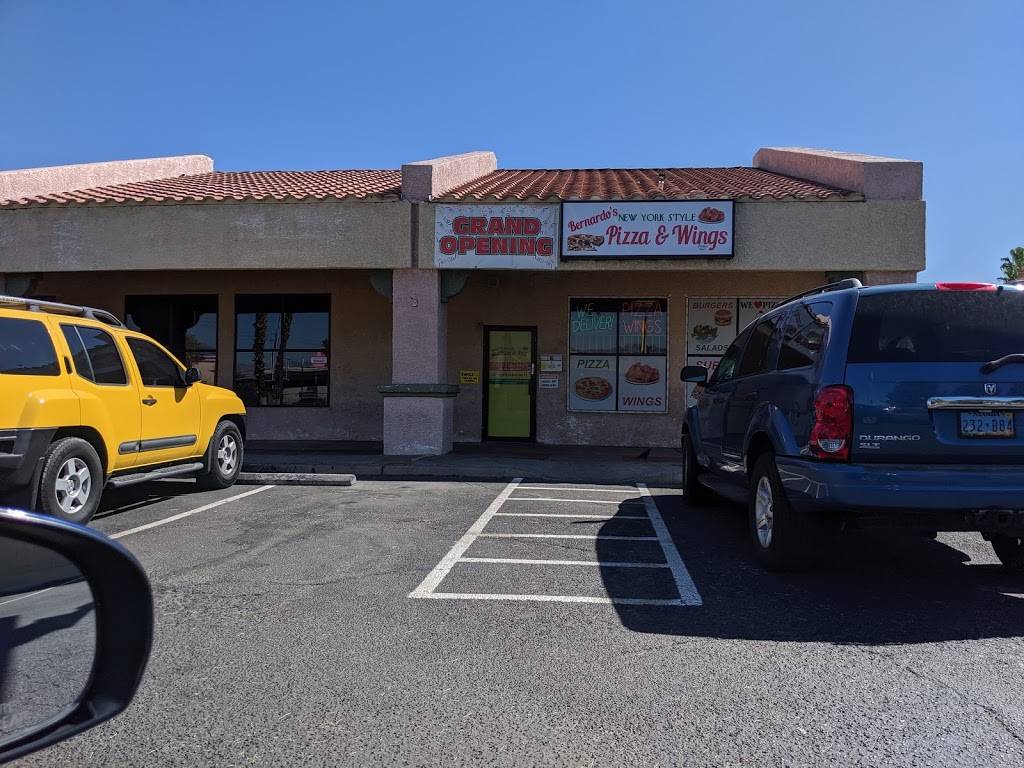 Bernardos Pizza & Wings | meal delivery | 5785 W Tropicana Ave #3, Las Vegas, NV 89103, USA | 7023161999 OR +1 702-316-1999