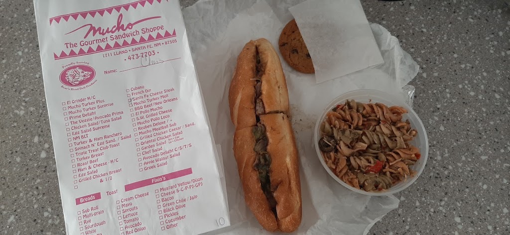 Mucho Gourmet Sandwich Shoppe | restaurant | 1711 Llano St G, Santa Fe, NM 87505, USA | 5054737703 OR +1 505-473-7703