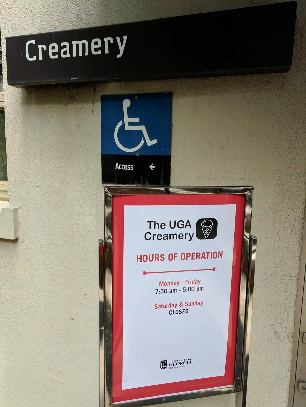 University of Georgia Creamery | meal takeaway | 101 Dairy Science Bldg, Athens, GA 30602, USA | 7065422451 OR +1 706-542-2451