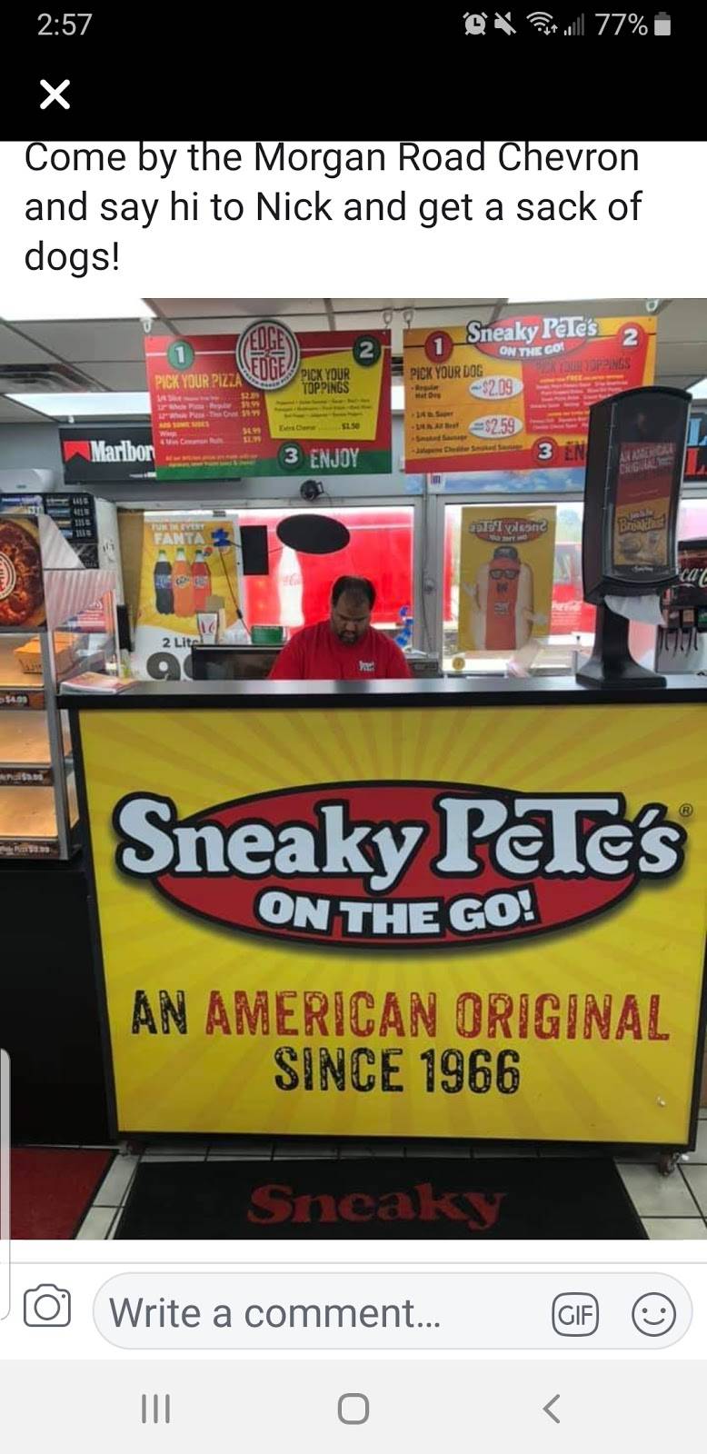 Sneaky Petes On The Go | restaurant | 2900 Morgan Rd, Bessemer, AL 35022, USA | 2054242433 OR +1 205-424-2433