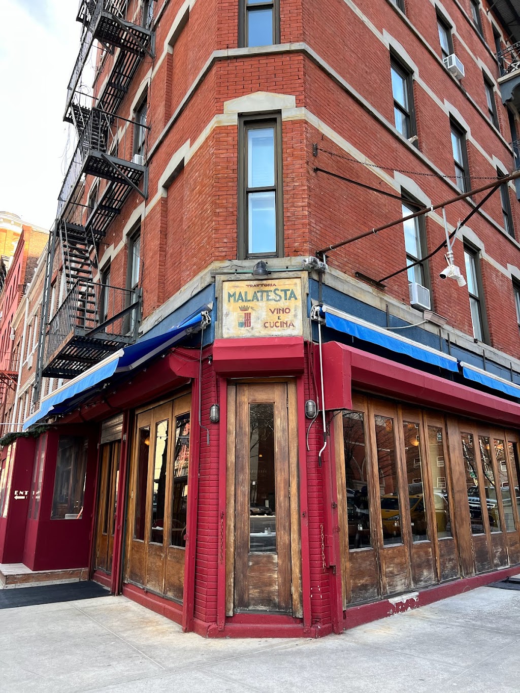 Malatesta Trattoria | restaurant | 649 Washington St, New York, NY 10014, USA | 2127411207 OR +1 212-741-1207