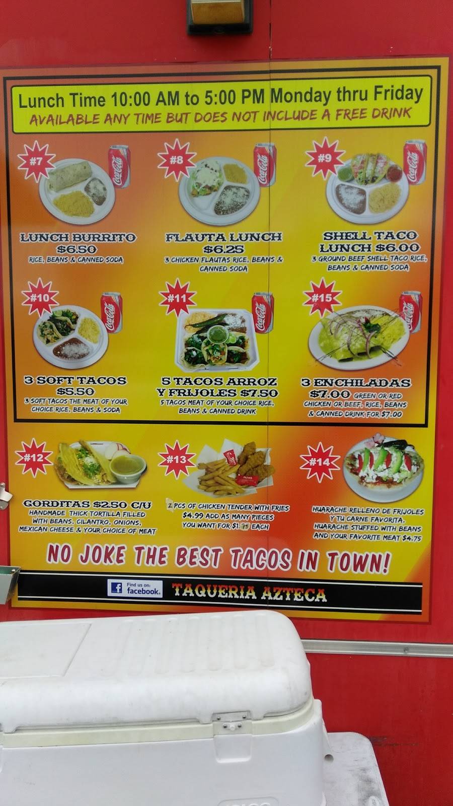 Taqueria Azteca | restaurant | S Mingo Rd & E 61st St, Tulsa, OK 74133, USA | 9182108655 OR +1 918-210-8655