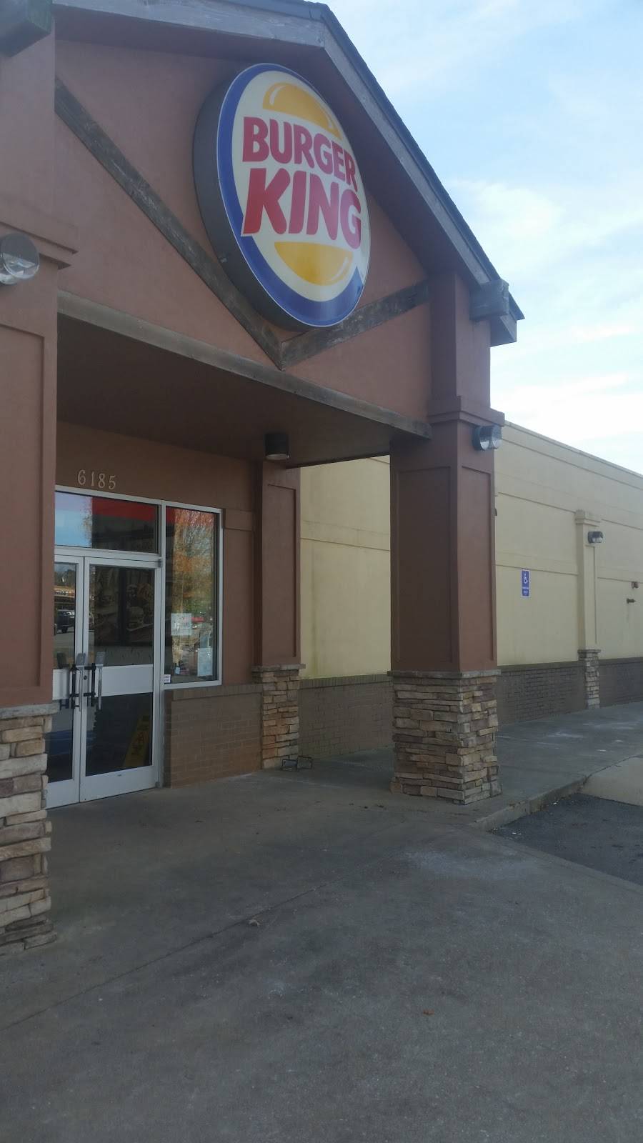 Burger King | restaurant | 6185 Hickory Flat Hwy, Canton, GA 30115, USA | 7707046968 OR +1 770-704-6968