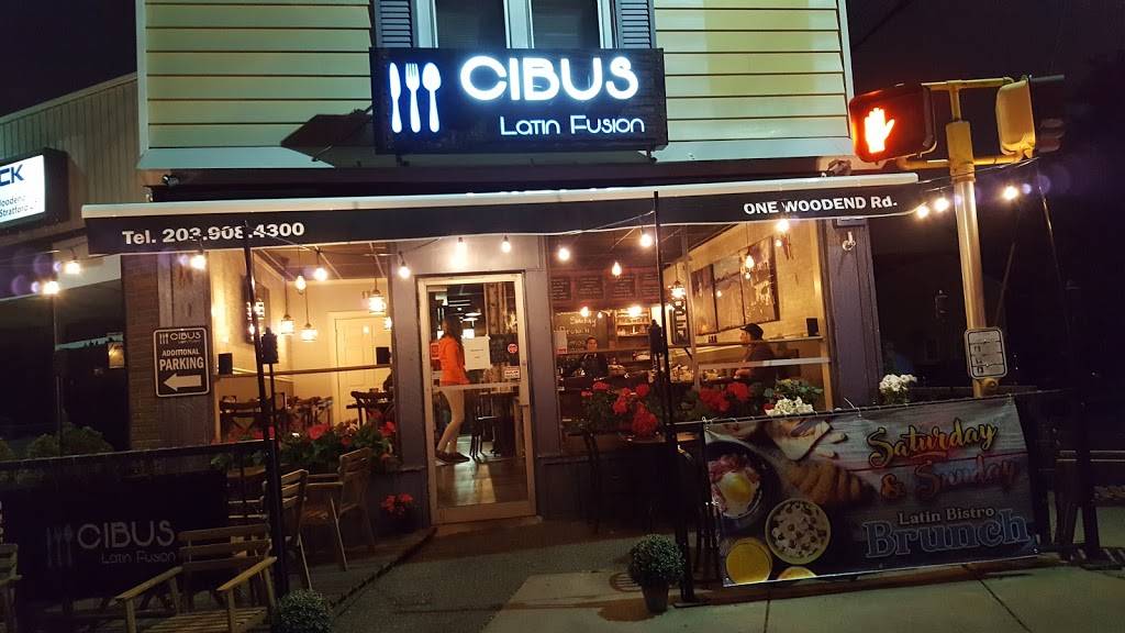 Cibus Latin Fusion | restaurant | 1 Woodend Rd, Stratford, CT 06615, USA | 2039084300 OR +1 203-908-4300