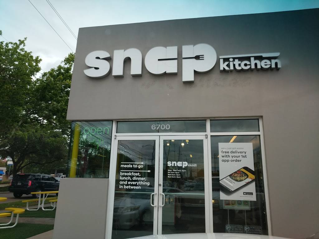 Snap Kitchen | restaurant | 6700 S Rice Ave, Bellaire, TX 77401, USA | 8328319091 OR +1 832-831-9091