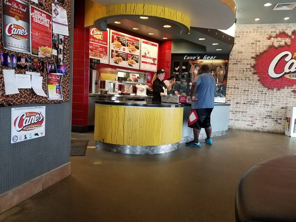 Raising Canes Chicken Fingers | meal takeaway | 5107 Fairmont Pkwy, Pasadena, TX 77505, USA | 2814873882 OR +1 281-487-3882