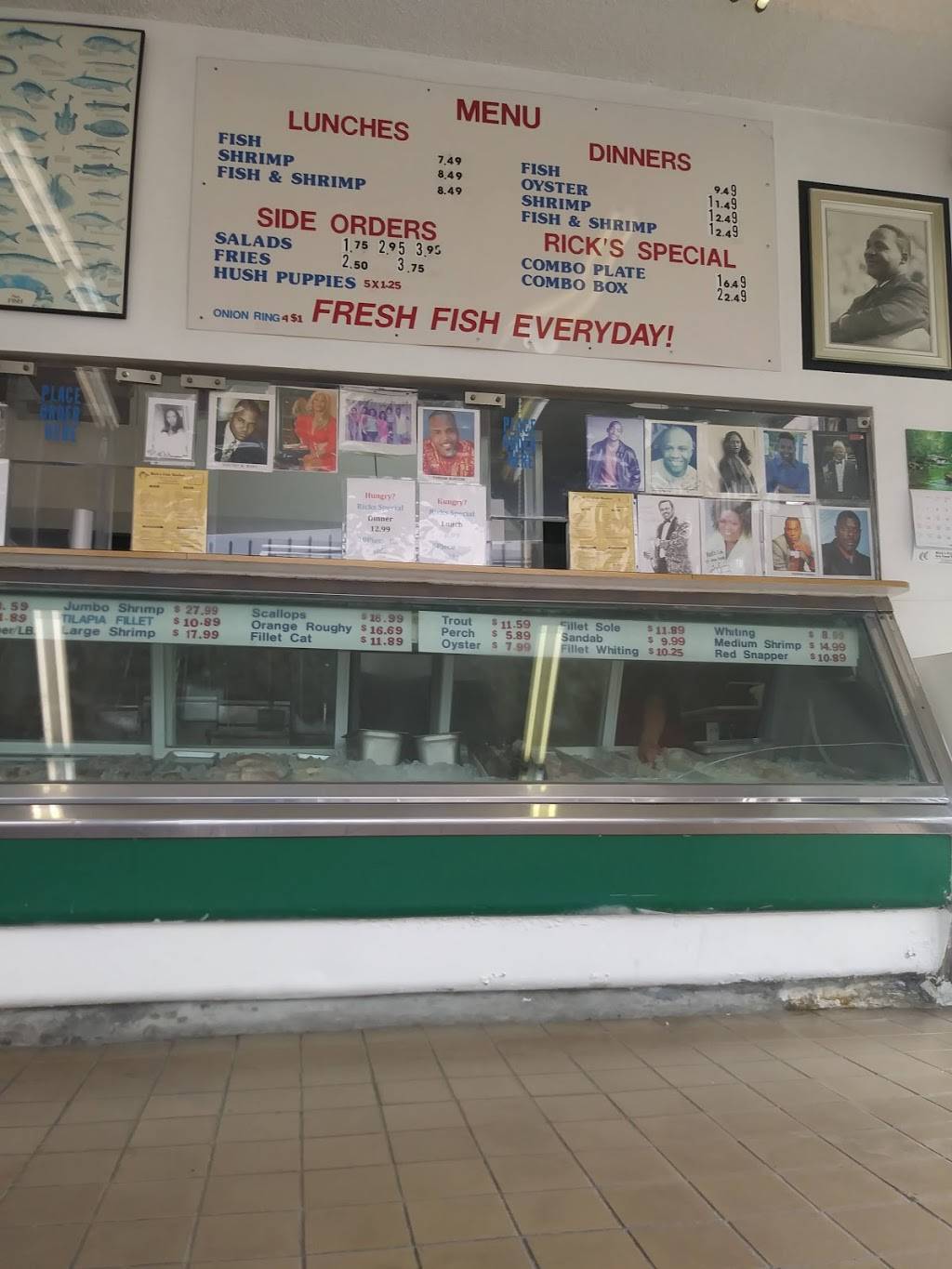 Ricks Fish & Seafood Market | restaurant | 4750 W Washington Blvd, Los Angeles, CA 90016, USA | 3239374180 OR +1 323-937-4180