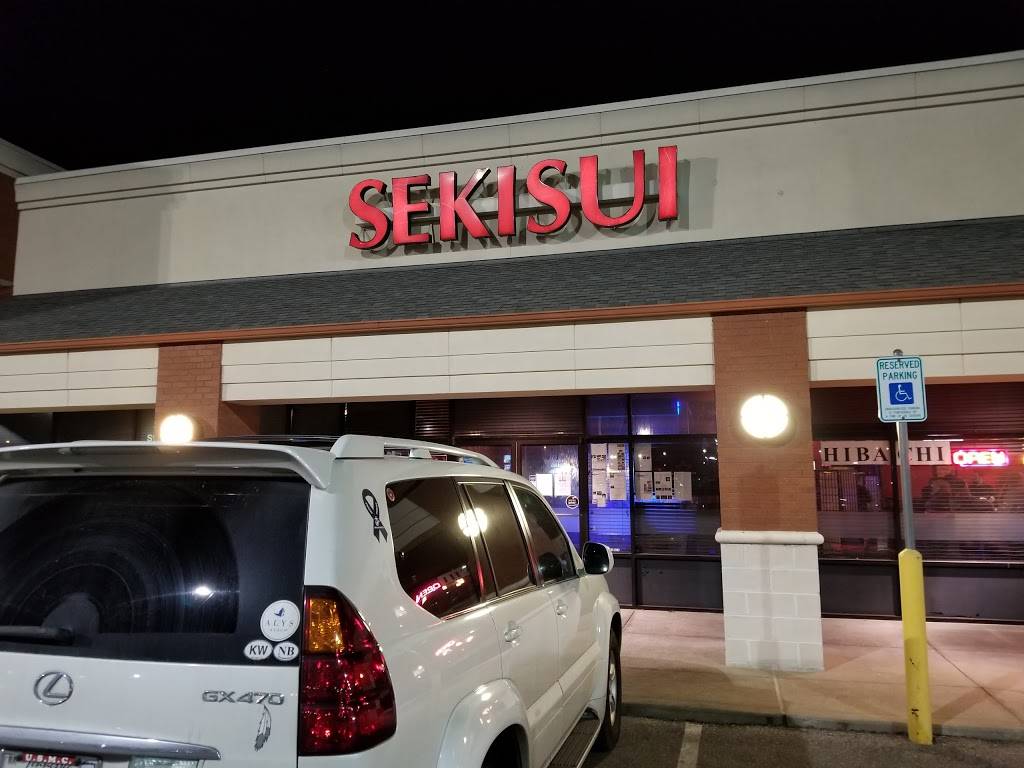 Sekisui | restaurant | 2990 Kirby Whitten Rd, Memphis, TN 38134, USA | 9013772727 OR +1 901-377-2727
