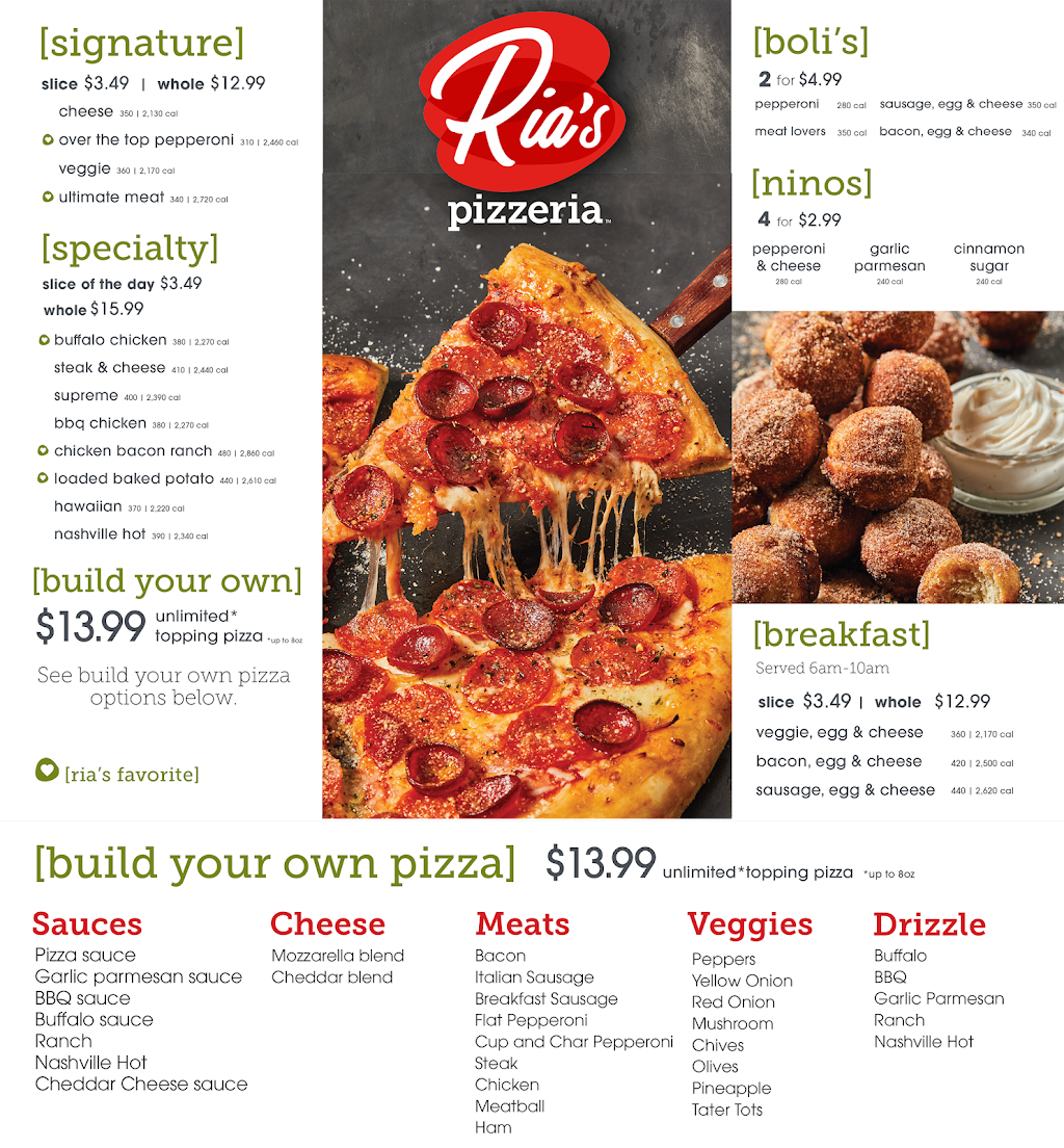 Rias Pizzeria | restaurant | 60 W Main St, Norton, MA 02766, USA | 5082701592 OR +1 508-270-1592
