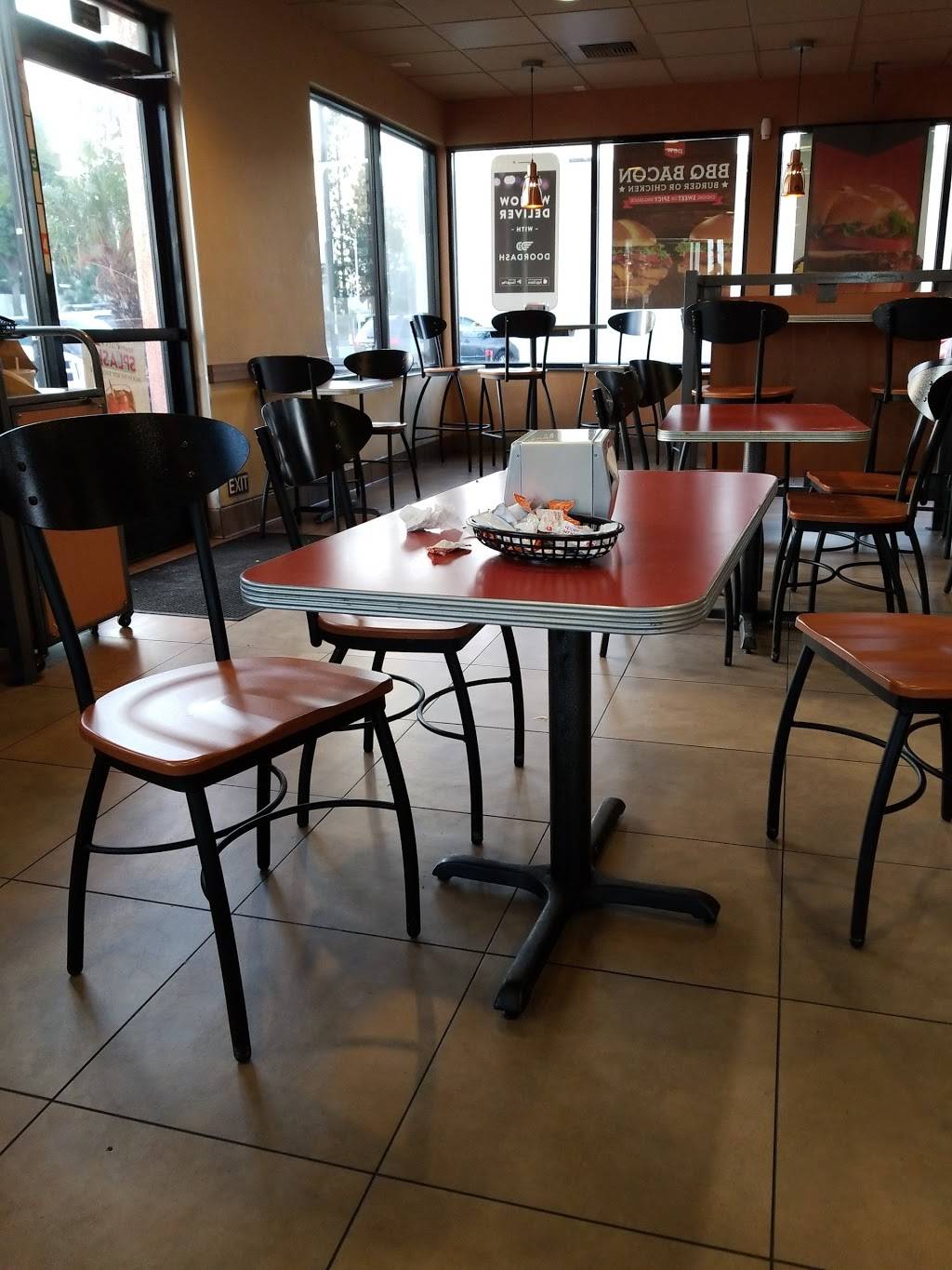 Jack in the Box | restaurant | 9501 Imperial Hwy, Downey, CA 90242, USA | 5628037900 OR +1 562-803-7900