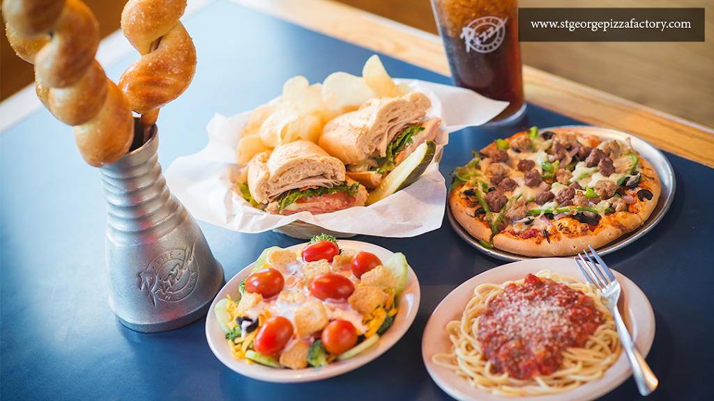 The Pizza Factory | restaurant | 2 W St George Blvd, St. George, UT 84770, USA | 4356281234 OR +1 435-628-1234