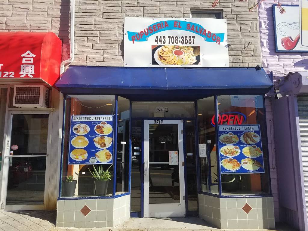 Pupuseria El Salvador | restaurant | 3712 Eastern Ave, Baltimore, MD 21224, USA | 4437083687 OR +1 443-708-3687