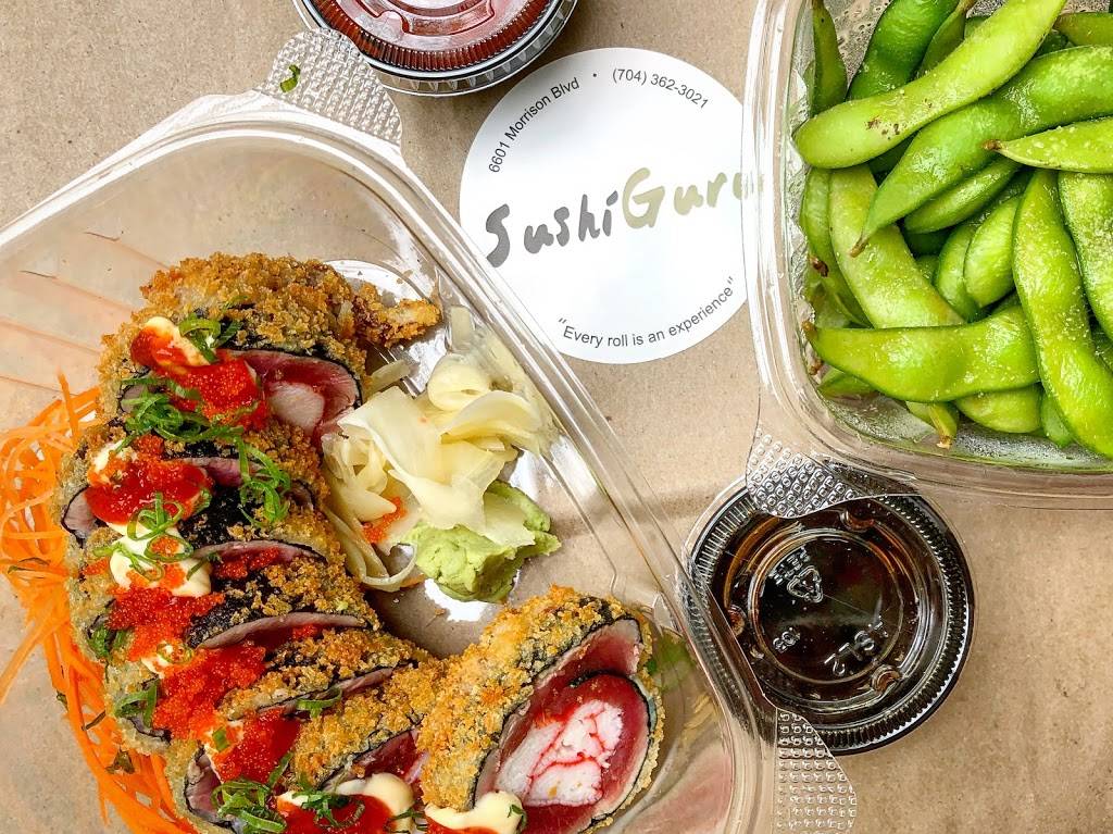 Sushi Guru - South Park | restaurant | 6601 Morrison Blvd, Charlotte, NC 28211, USA | 7043623021 OR +1 704-362-3021