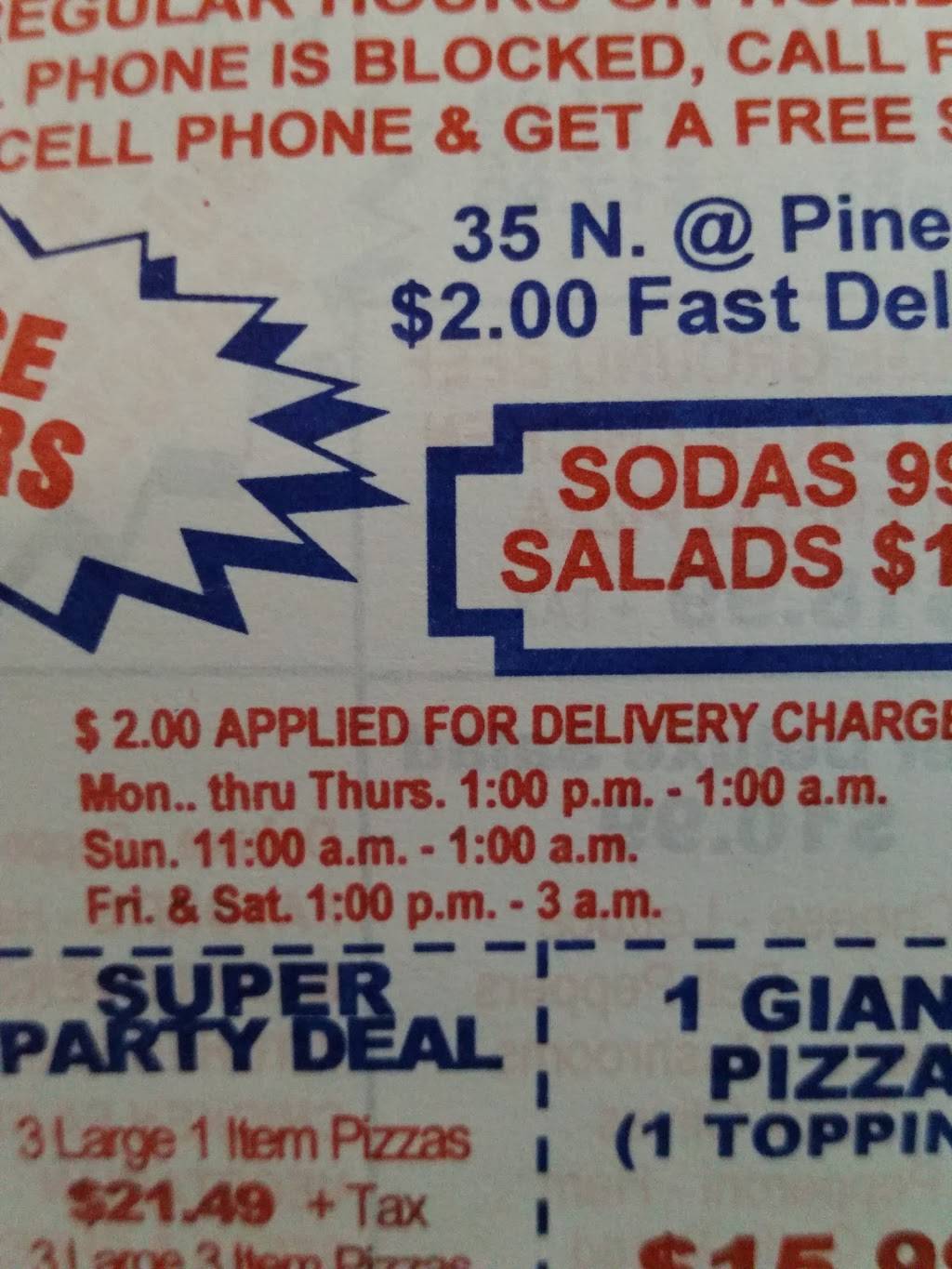 Chicago Pizzeria | meal delivery | 1704 I-35 Frontage Rd, San Antonio, TX 78208, USA | 2102222200 OR +1 210-222-2200