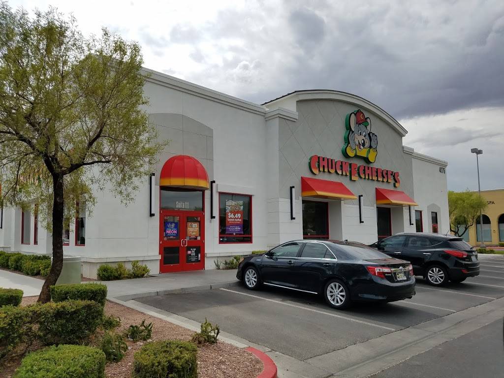 Chuck E. Cheese | restaurant | 4175 S Grand Canyon Dr, Las Vegas, NV 89147, USA | 7025318000 OR +1 702-531-8000
