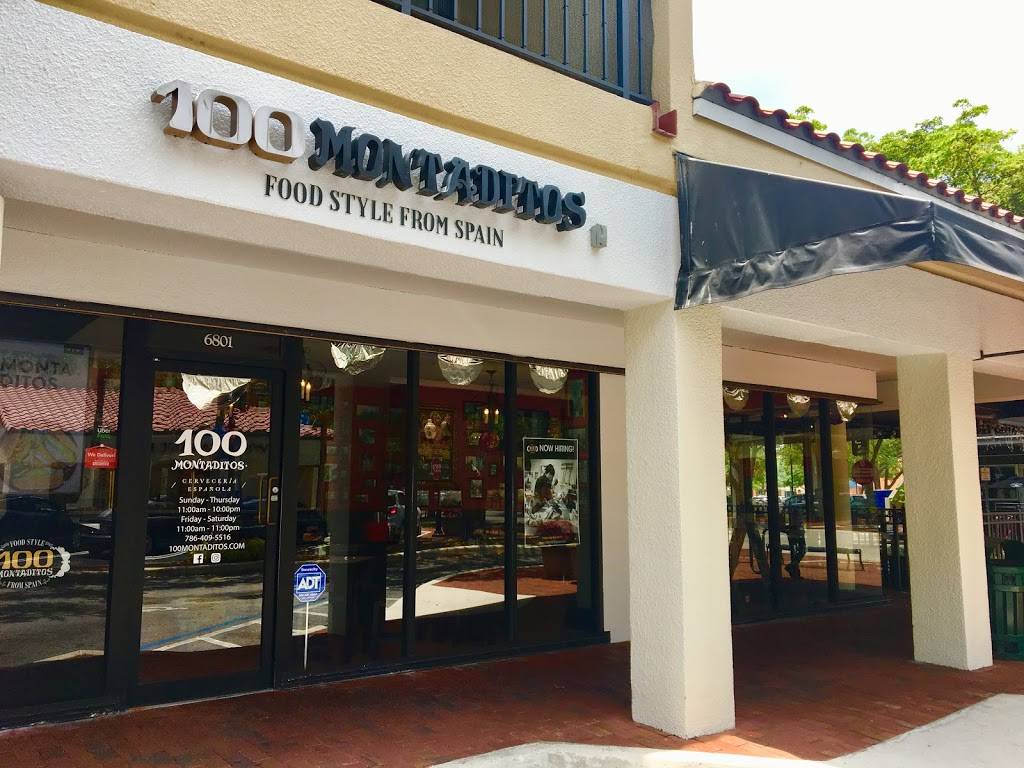 100 Montaditos Miami Lakes | restaurant | 6801 Main St, Miami Lakes, FL 33014, USA | 7864095516 OR +1 786-409-5516
