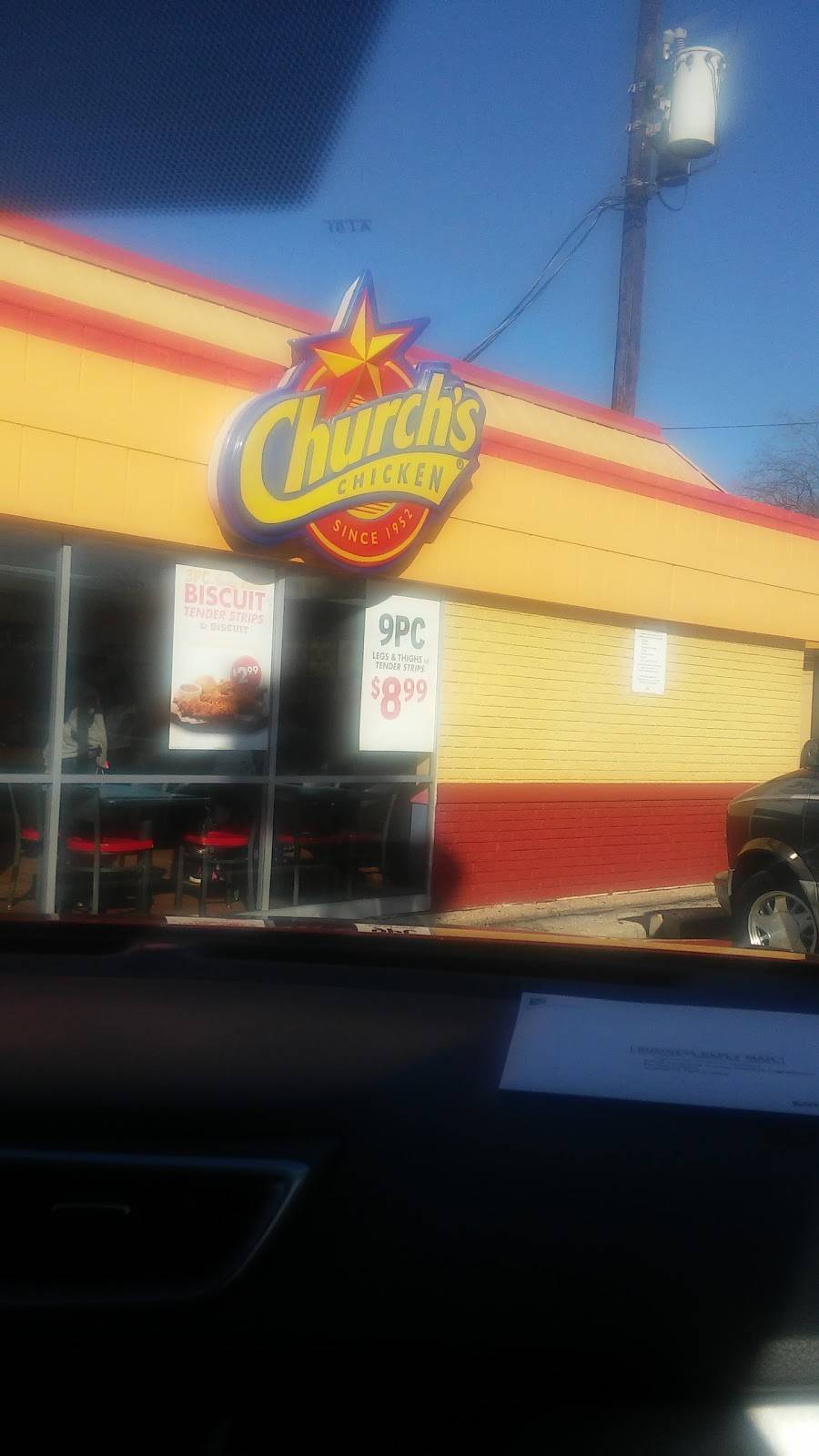 Churchs Chicken | restaurant | 2410 S Zang Blvd, Dallas, TX 75224, USA | 2149469634 OR +1 214-946-9634