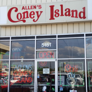 Allens Coney Island | restaurant | 5151 S Peoria Ave, Tulsa, OK 74105, USA | 9187438406 OR +1 918-743-8406