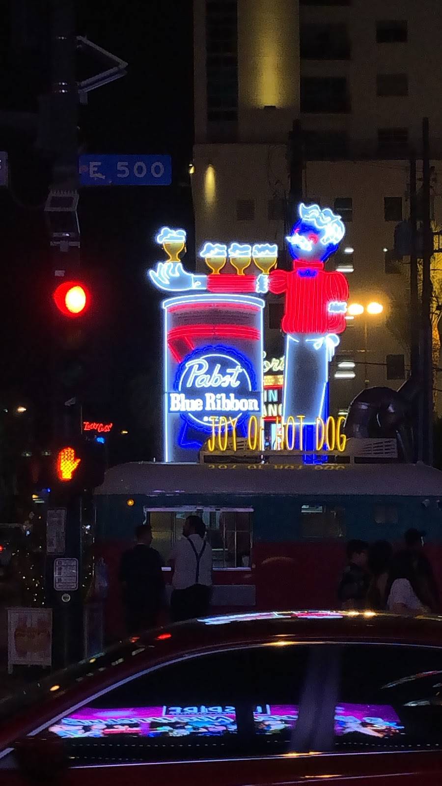 Joy Of Hot Dog | meal takeaway | 518-500 Fremont St, Las Vegas, NV 89101, USA | 7023335568 OR +1 702-333-5568