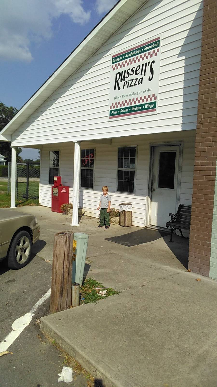 Russells Pizza | restaurant | 136 Lee St N, Wagener, SC 29164, USA | 8035645012 OR +1 803-564-5012