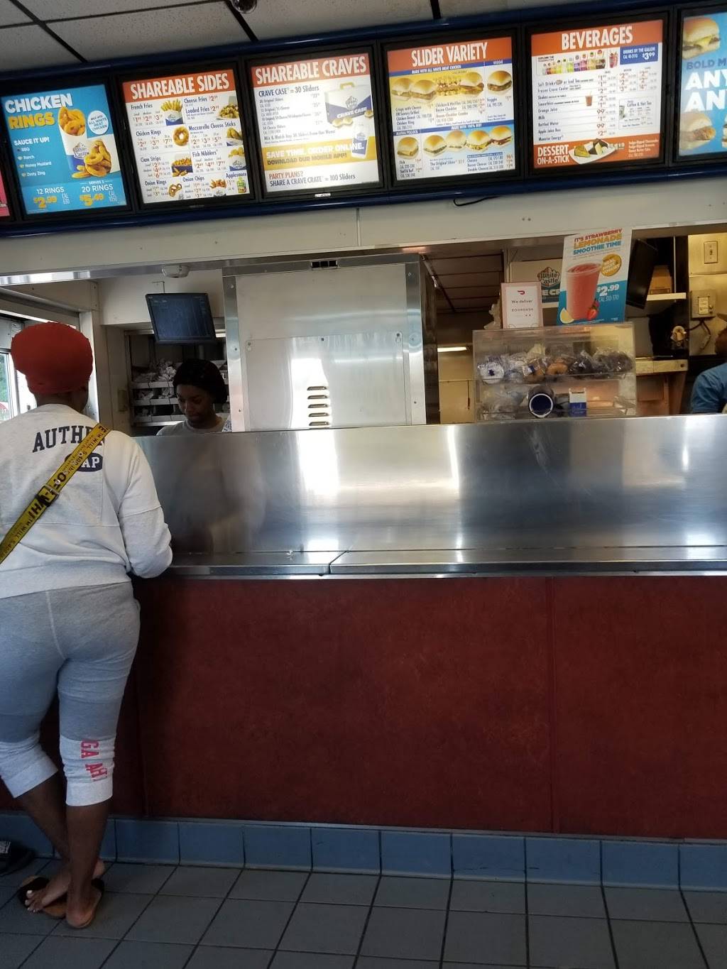 White Castle | restaurant | 480 Lyons Ave, Irvington, NJ 07111, USA | 9732820913 OR +1 973-282-0913