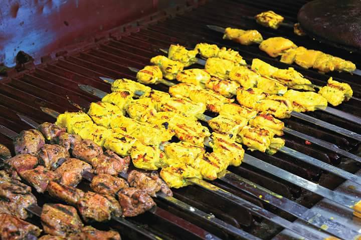 Flame & Skewers | restaurant | 4580 Coffee Rd, Bakersfield, CA 93308, USA | 6614108522 OR +1 661-410-8522