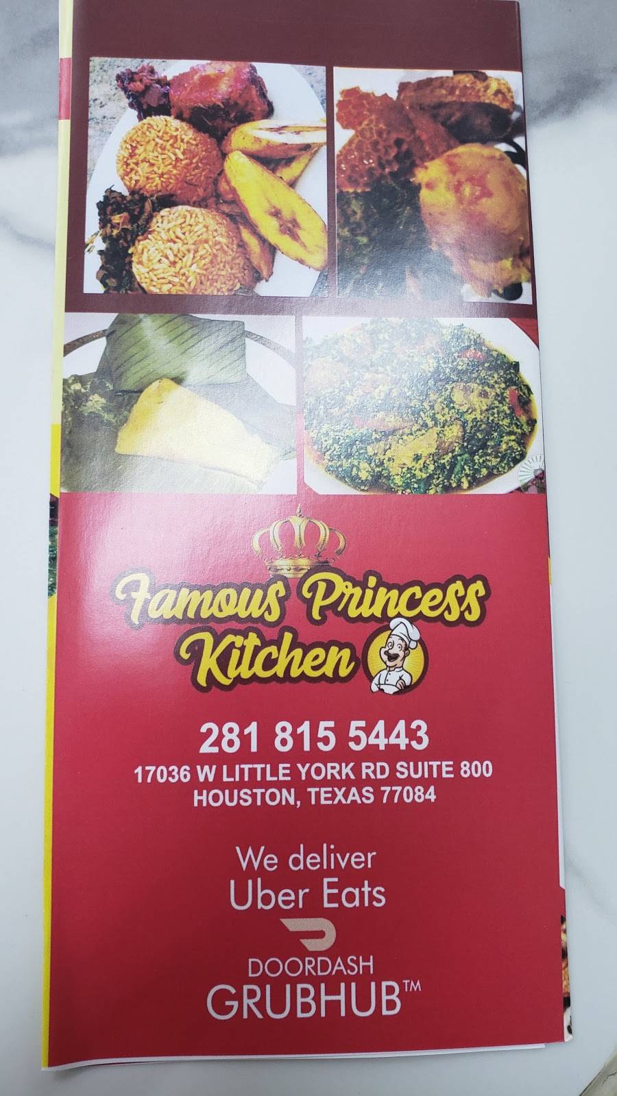 Famous Princess Kitchen | restaurant | 17036 W Little York Rd Suite 800, Houston, TX 77084, USA | 2818155443 OR +1 281-815-5443