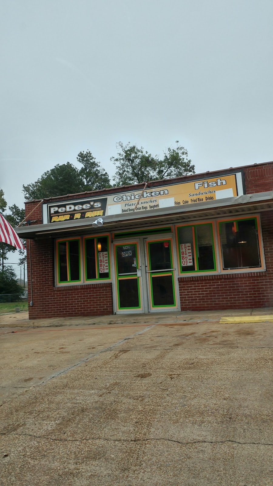 PeDees BAR-B-Q | restaurant | 742-748 M.L.K. Jr Dr, Marks, MS 38646, USA | 6626091213 OR +1 662-609-1213