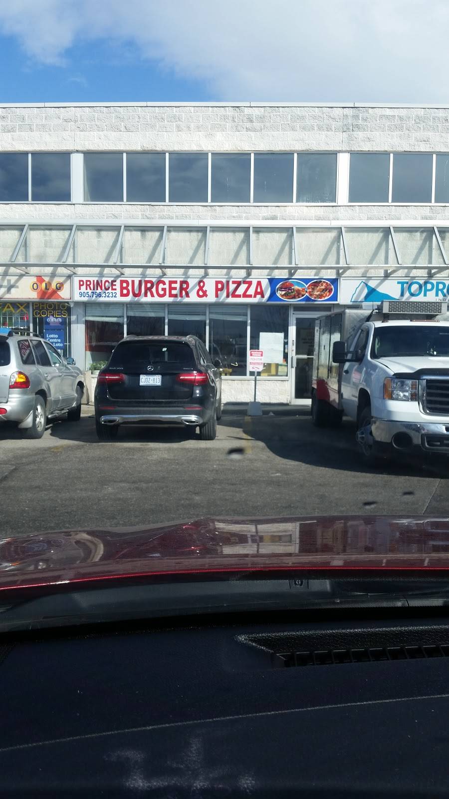Prince Burger and Pizza | restaurant | 284 Orenda Rd west unit 7, Brampton, ON L6T 4X6, Canada | 9057963232 OR +1 905-796-3232