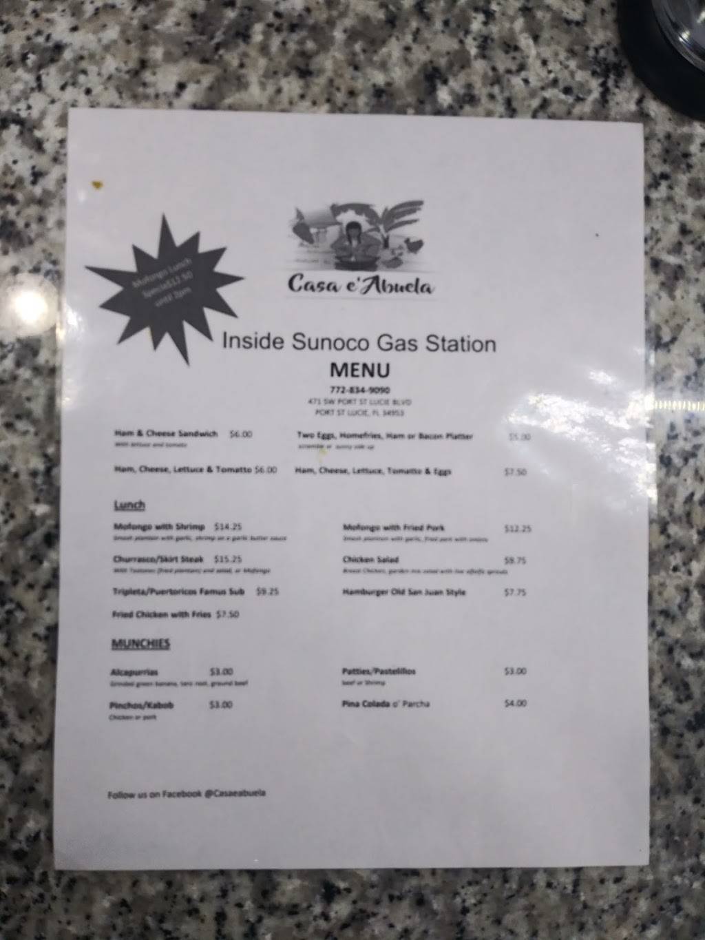 Casa e Abuela | restaurant | 471 SW Port St Lucie Blvd, Port St. Lucie, FL 34953, USA | 7728349090 OR +1 772-834-9090