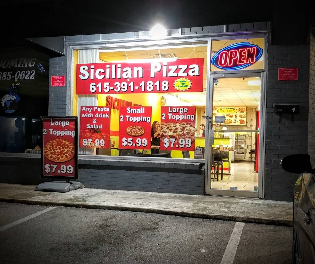 Sicilian Pizza | meal delivery | 2614 Lebanon Pike, Nashville, TN 37214, USA | 6153911818 OR +1 615-391-1818