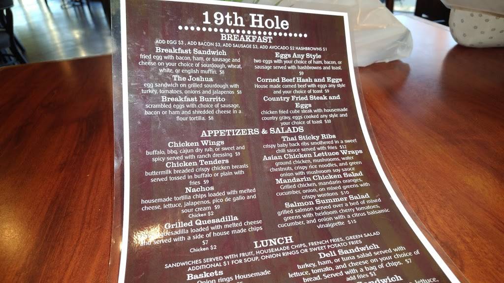 19th Hole Lounge At Lakeridge | restaurant | 1291-1299 Golf Club Dr, Reno, NV 89519, USA | 7758252200 OR +1 775-825-2200