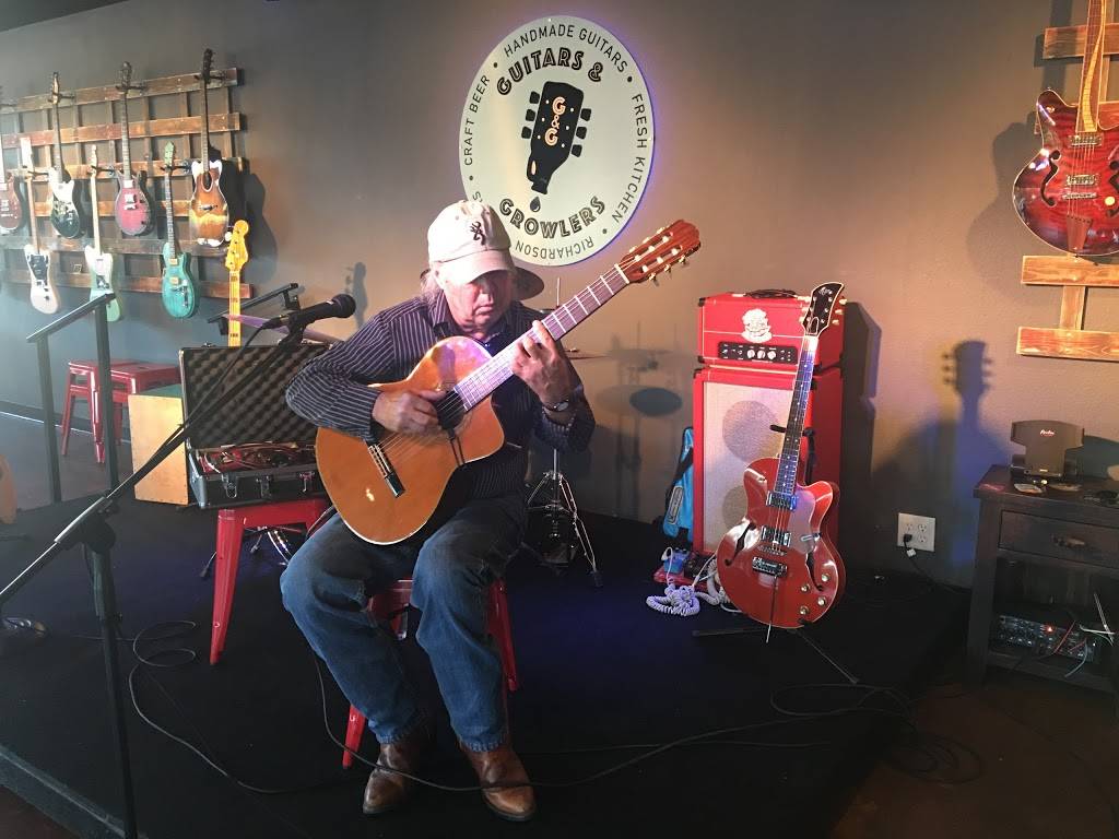 Guitars & Growlers Richardson | restaurant | 581 W Campbell Rd #101, Richardson, TX 75080, USA | 4699045165 OR +1 469-904-5165