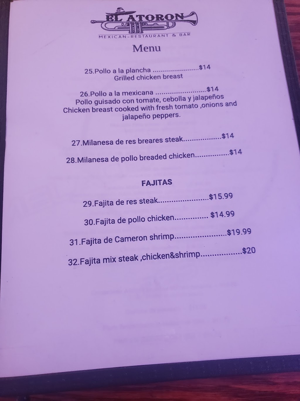 El Atoron Mexican restaurant and bar | restaurant | 6295 Lake Worth Rd, Greenacres, FL 33463, USA | 7723015309 OR +1 772-301-5309
