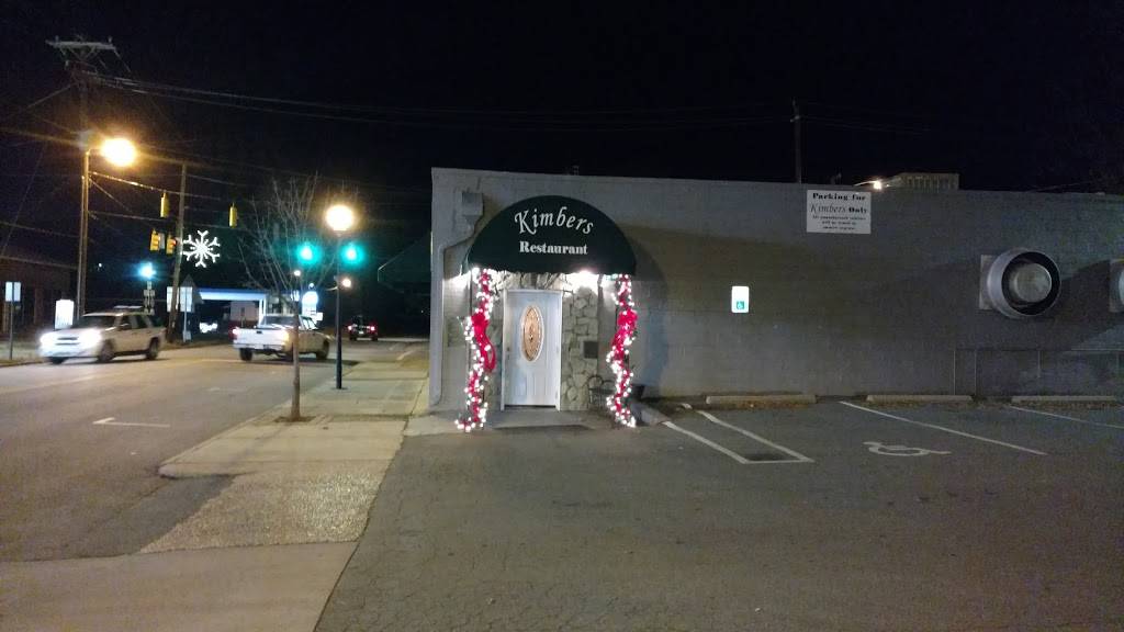 Kimbers | restaurant | 230 W Main St, Gibsonville, NC 27249, USA | 3364496411 OR +1 336-449-6411
